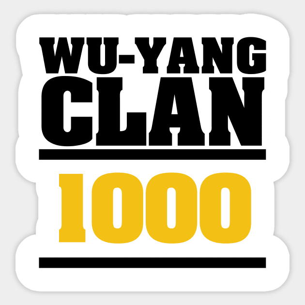 Wu-Yang Sticker by mc876